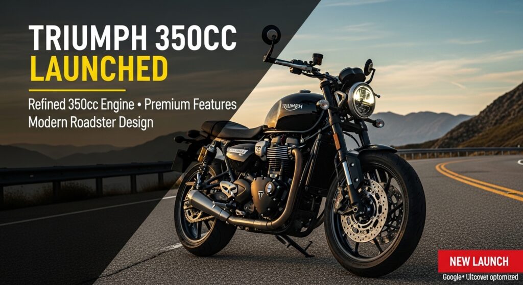 TRIUMPH 350CC LAUNCHED