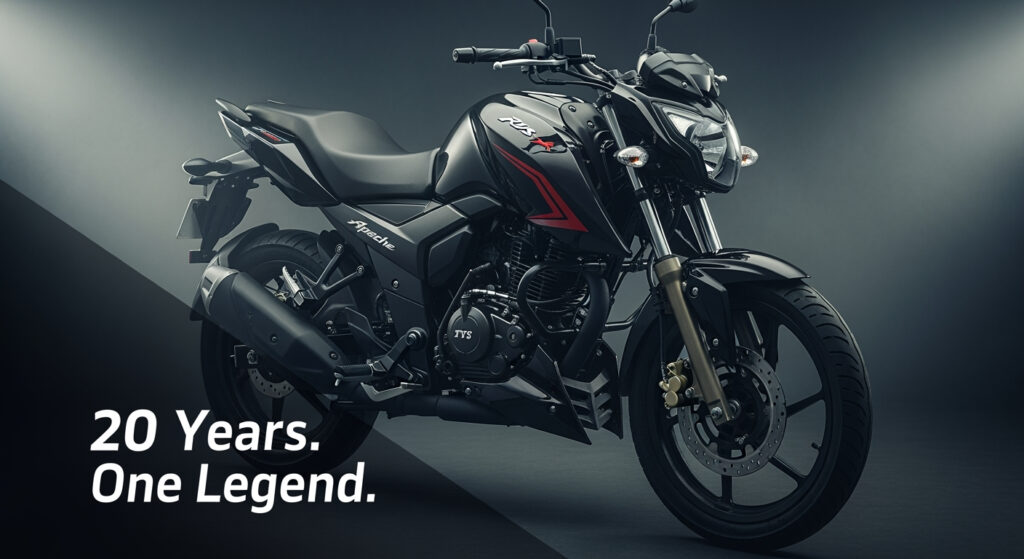 TVS Apache RTX 300 20th Anniversary Edition